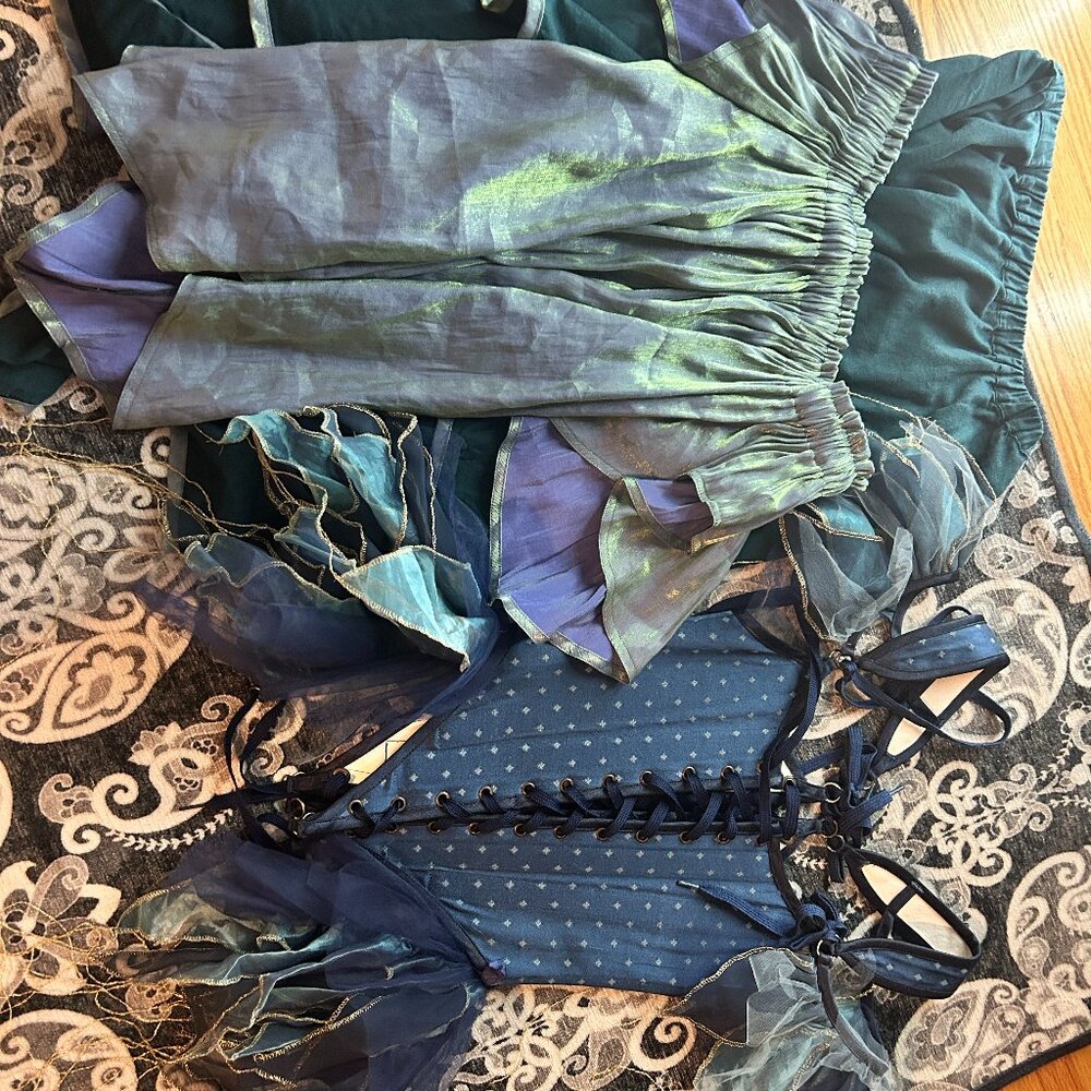 Moresca Fairy Bodice with Shimmer shirt and Sufi Skirt lot discontinued